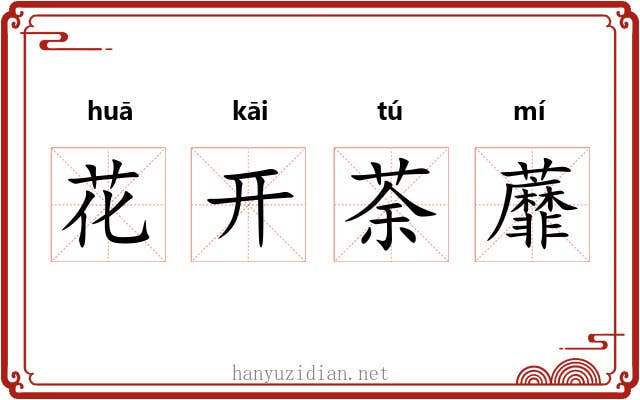 花开荼蘼 花开荼蘼