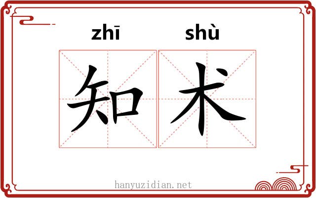 知术 知术