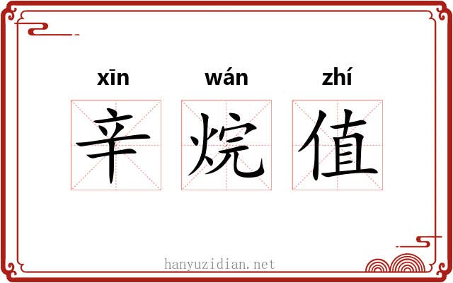 辛烷值