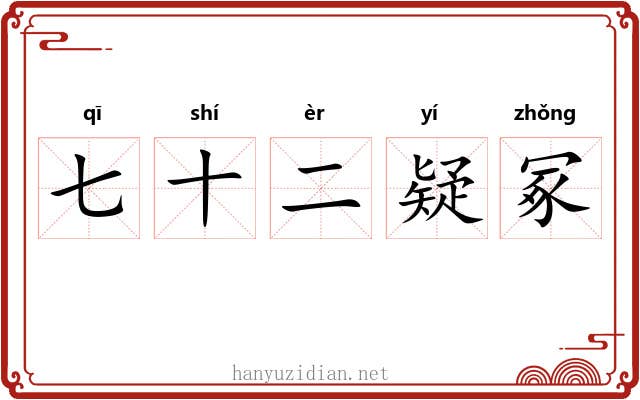七十二疑冢 七十二疑冢
