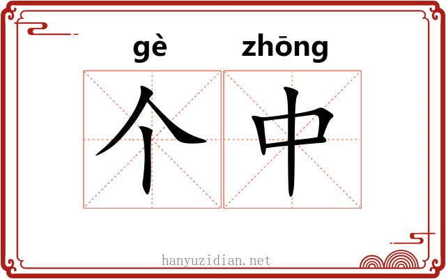 个中 个中
