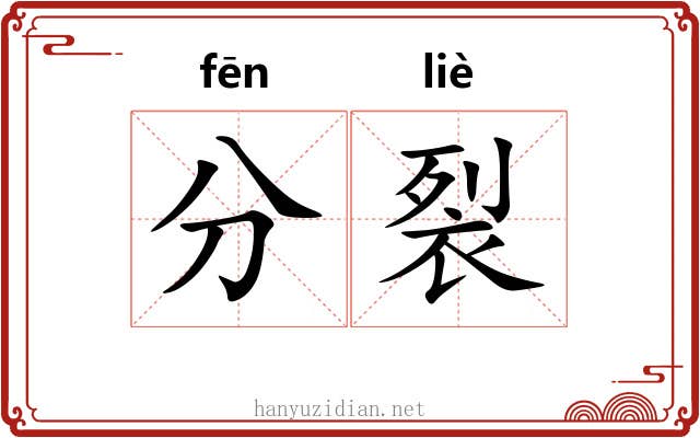 分裂 分裂