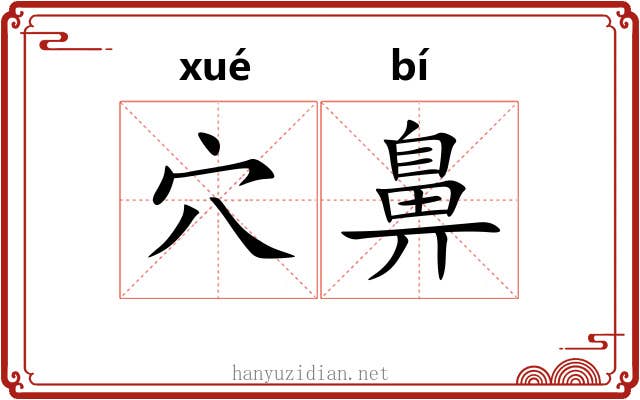 穴鼻
