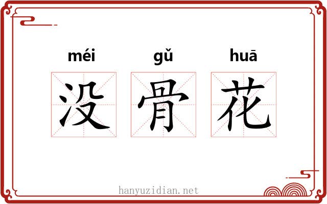 没骨花 没骨花