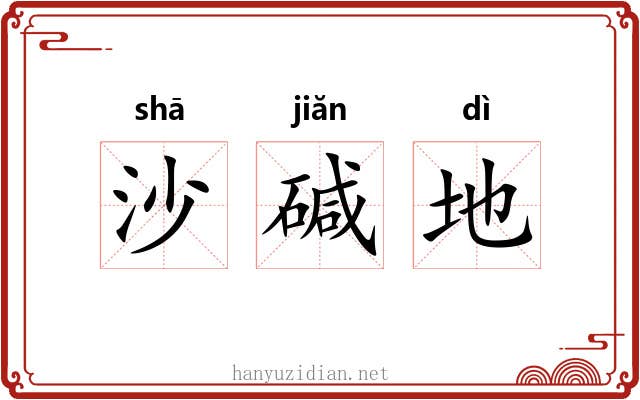 沙碱地