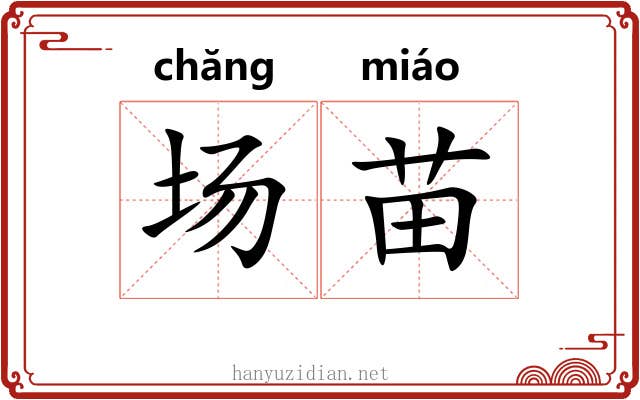 场苗 场苗