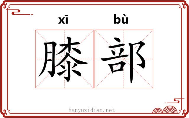 膝部