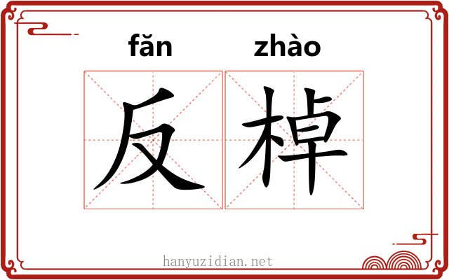 反棹