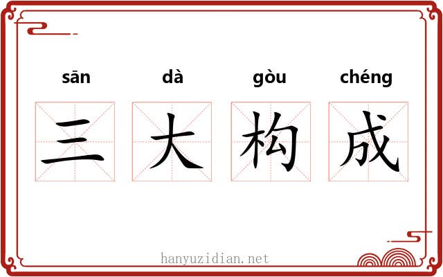 三大构成 三大构成