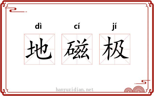 地磁极
