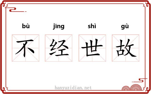不经世故