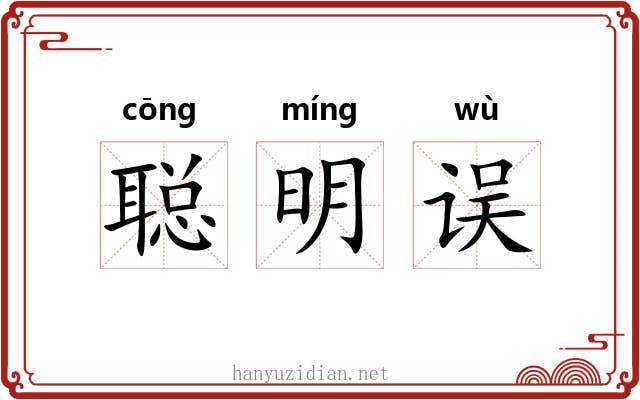 聪明误 聪明误