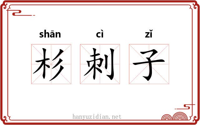 杉刺子