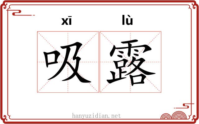 吸露
