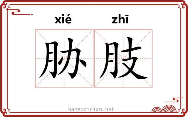 胁肢