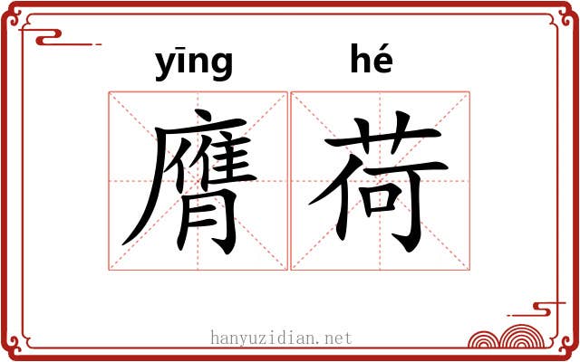 膺荷