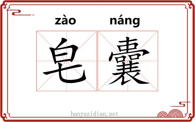 皂囊 皂囊