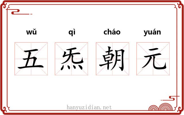 五炁朝元 五炁朝元