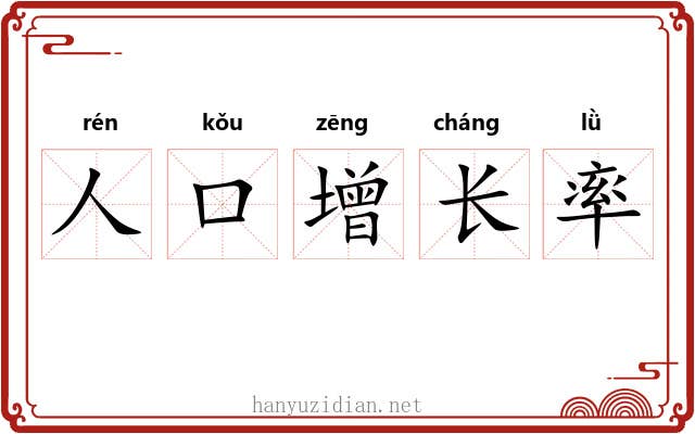 人口增长率