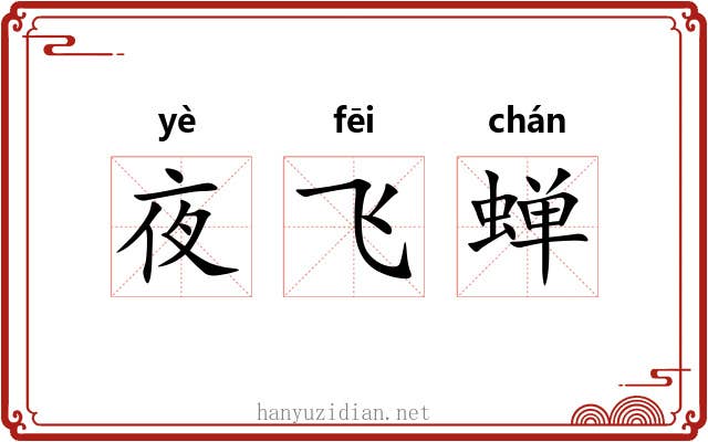夜飞蝉 夜飞蝉