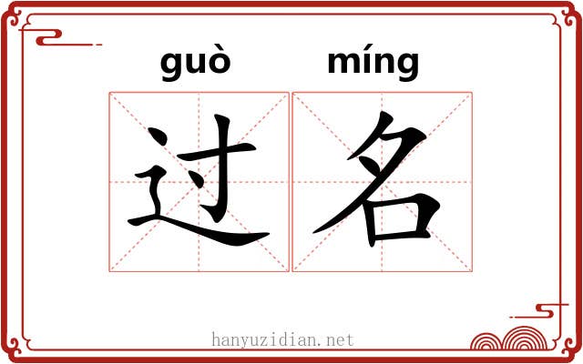 过名