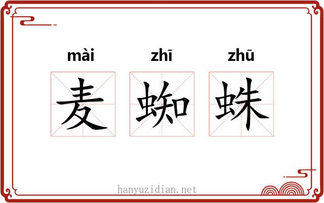 麦蜘蛛