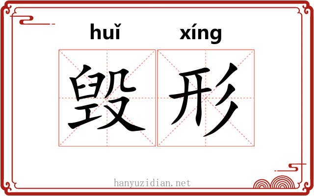毁形