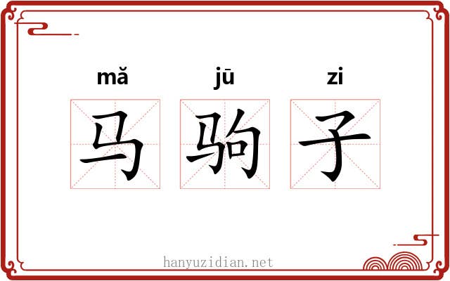 马驹子 马驹子