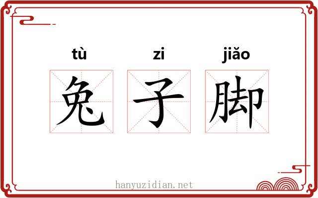 兔子脚 兔子脚