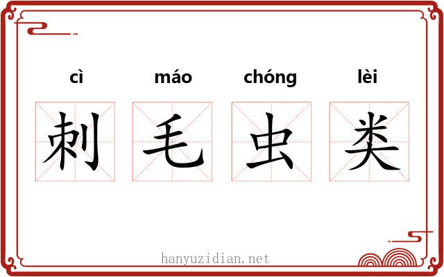 刺毛虫类