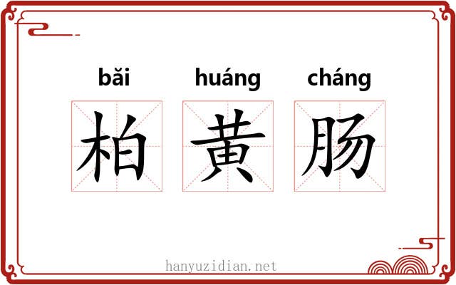 柏黄肠 柏黄肠