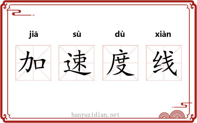 加速度线