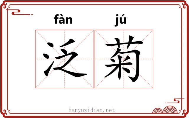 泛菊