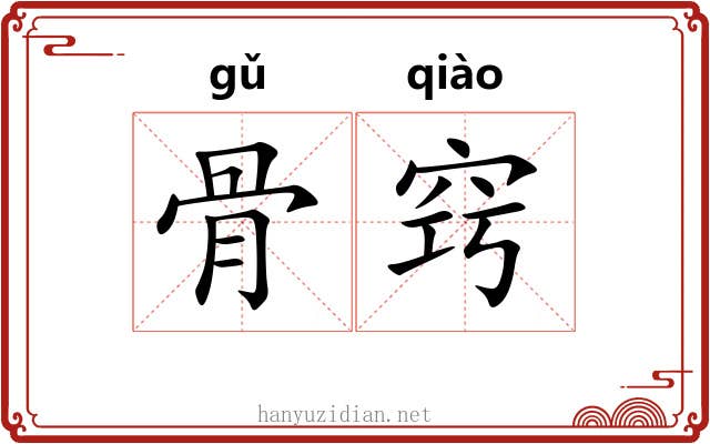 骨窍 骨窍