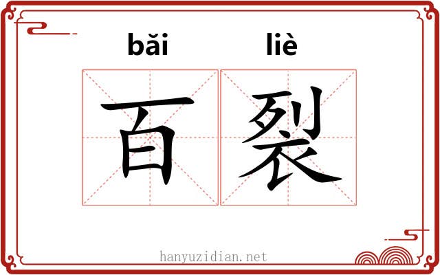 百裂