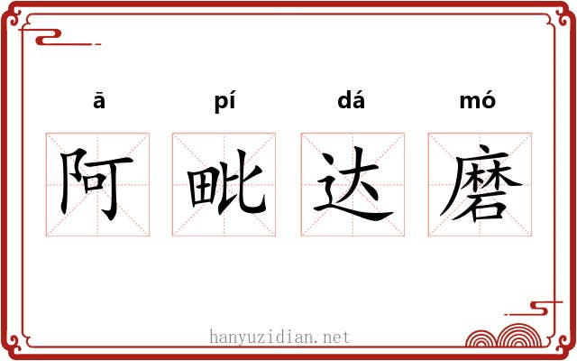 阿毗达磨 阿毗达磨