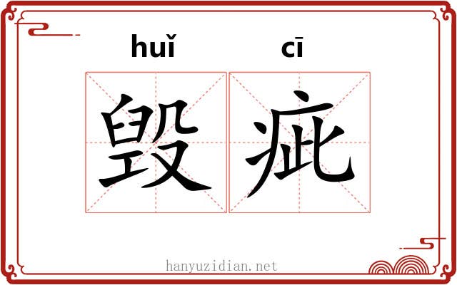 毁疵