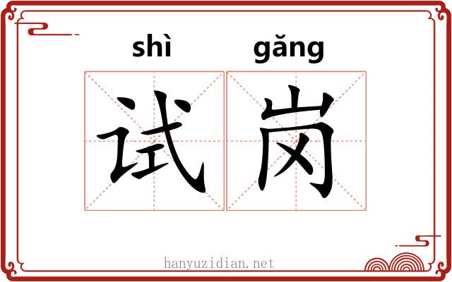 试岗