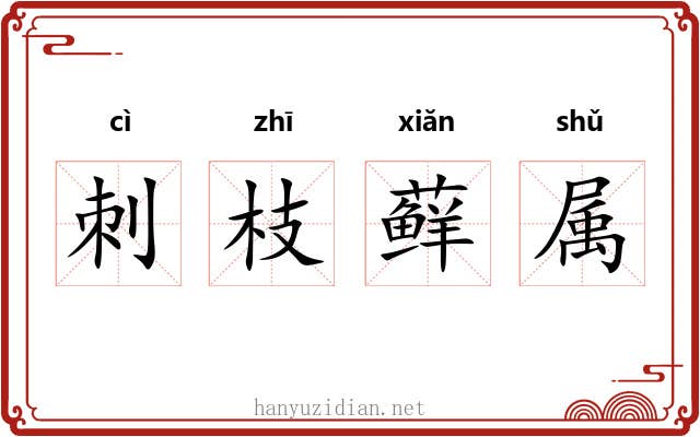 刺枝藓属 刺枝藓属