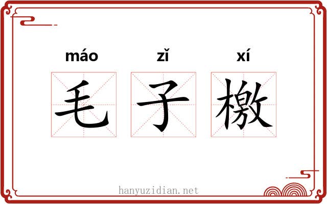 毛子檄