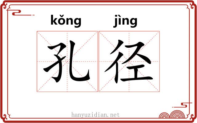 孔径