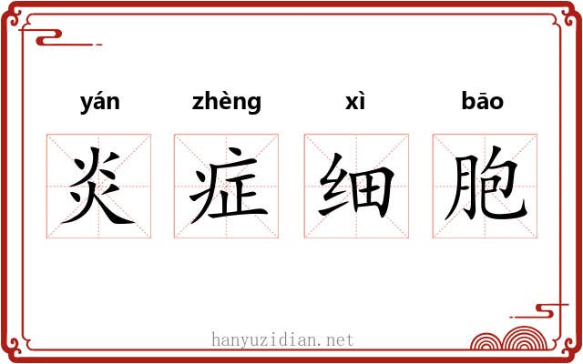 炎症细胞 炎症细胞