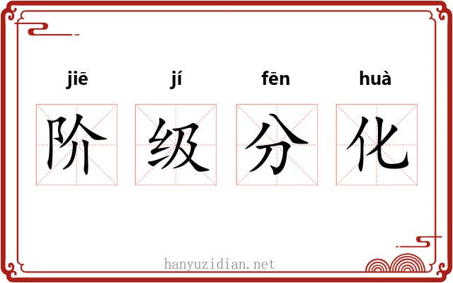 阶级分化 阶级分化