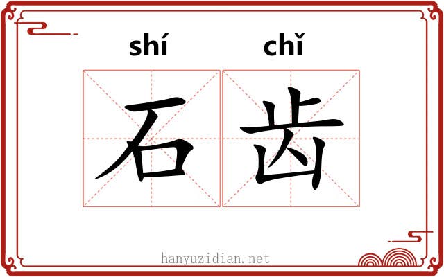 石齿 石齿