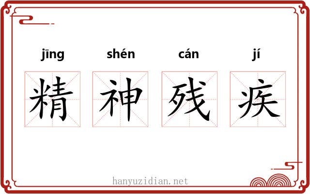 精神残疾 精神残疾