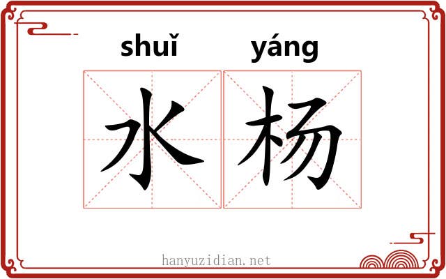水杨