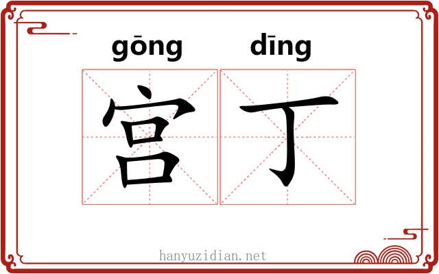 宫丁