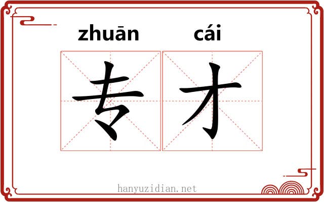 专才