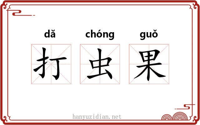 打虫果 打虫果