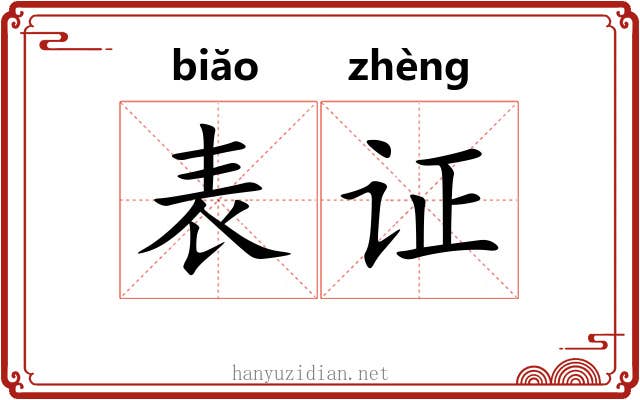 表证 表证